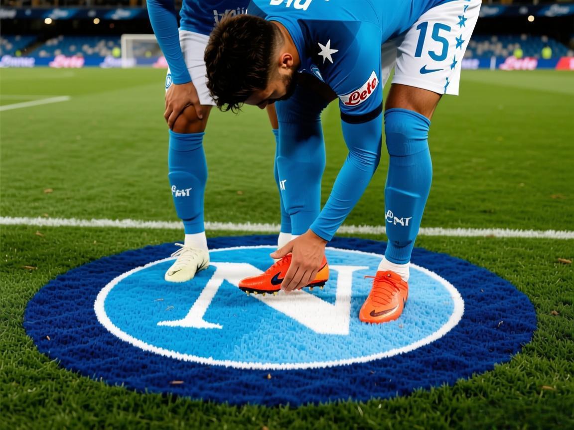 那不勒斯球员拒踩对手队徽诠释真正尊重