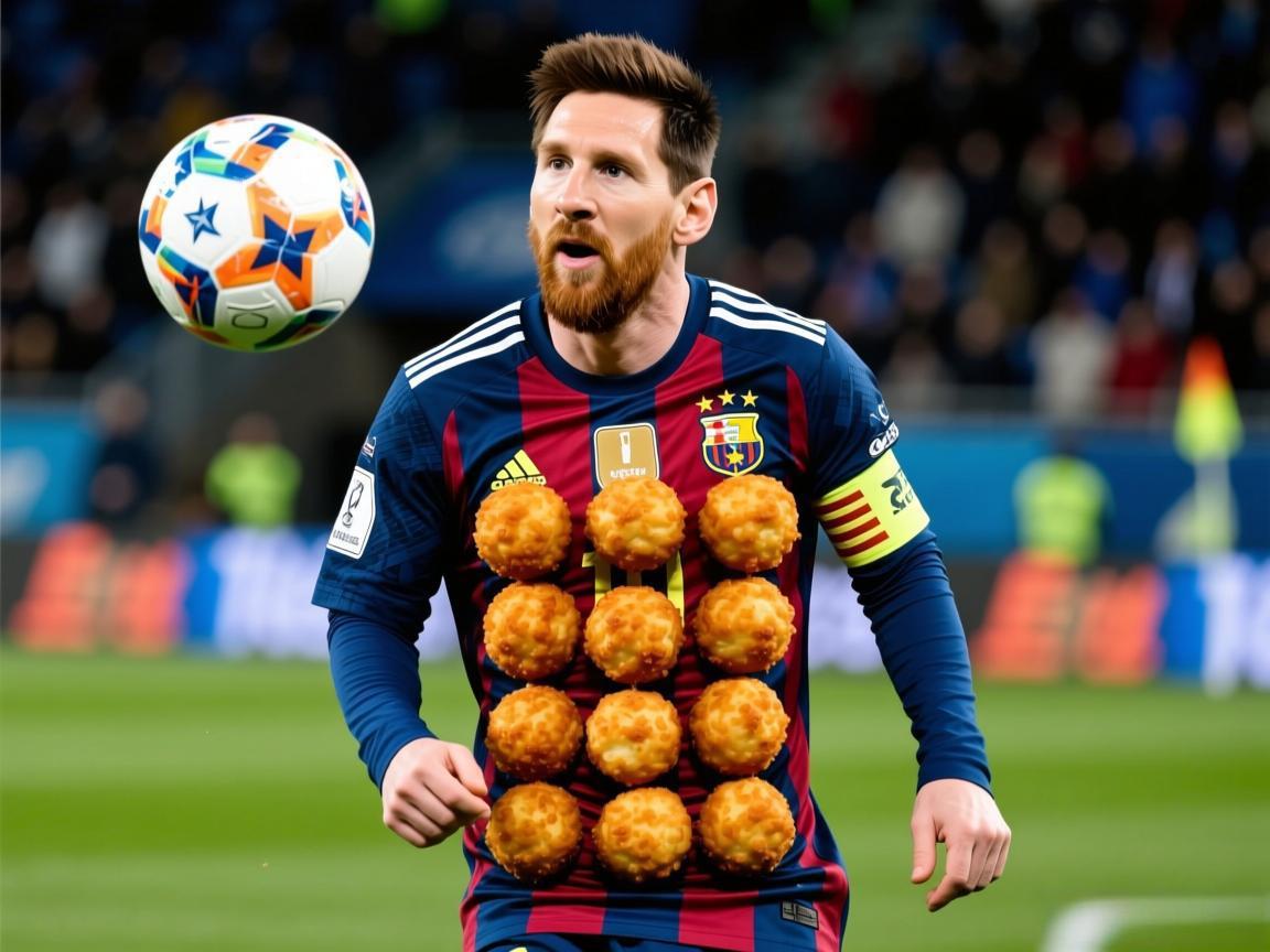 亚马尔油炸丸子过人！梅西附体？