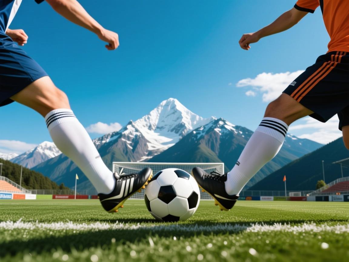 足球停球：力学与美学的巅峰对决