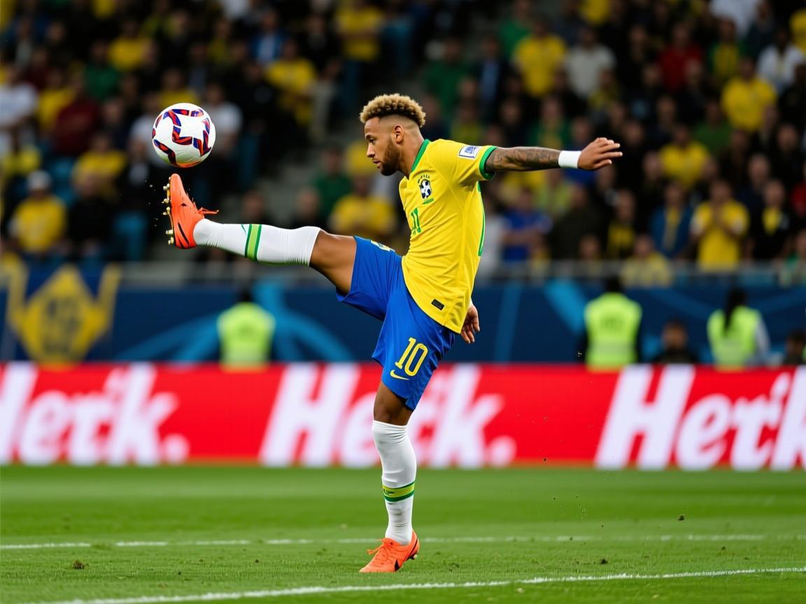 内马尔神级挑球过人碾压全场