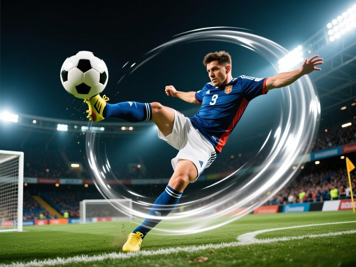 球星绝技大赏：丝滑停球与高难度技巧