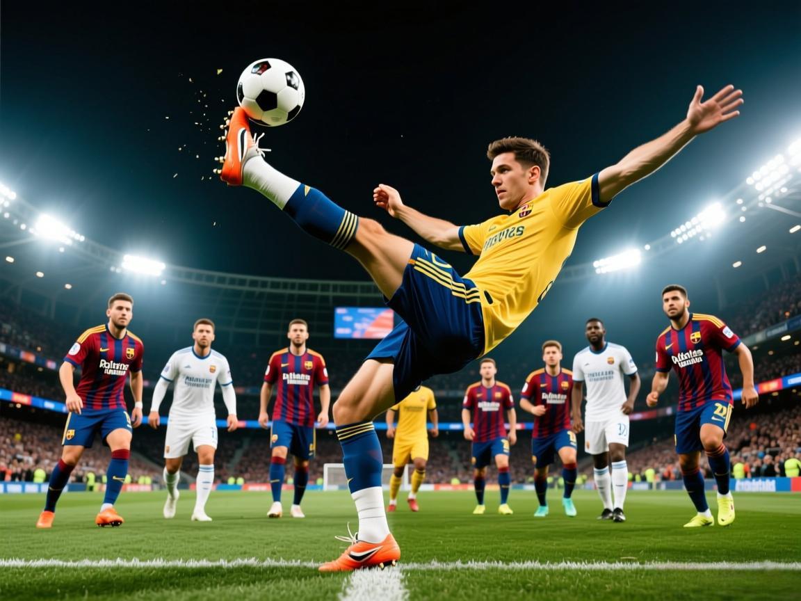 足球明星神级停球瞬间合集