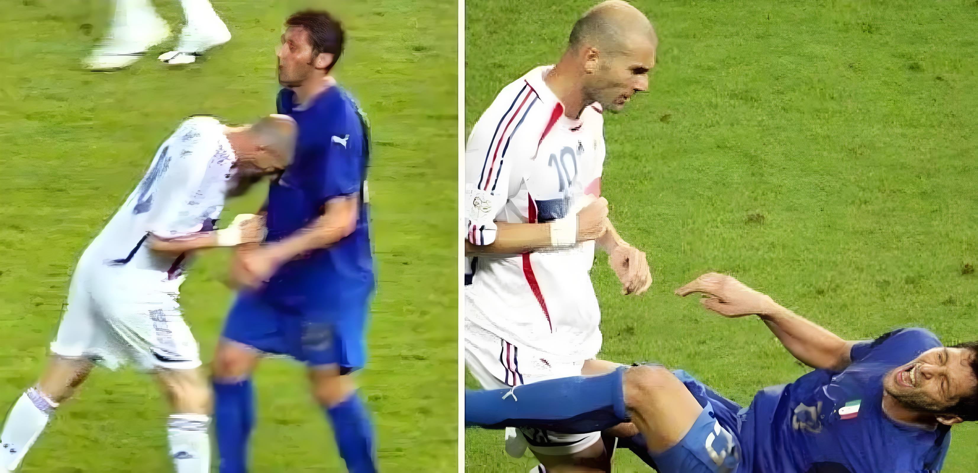 齐达内怒撞马特拉齐终成遗憾